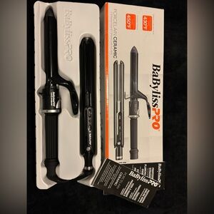 BaBylissPRO Black Curling Iron
